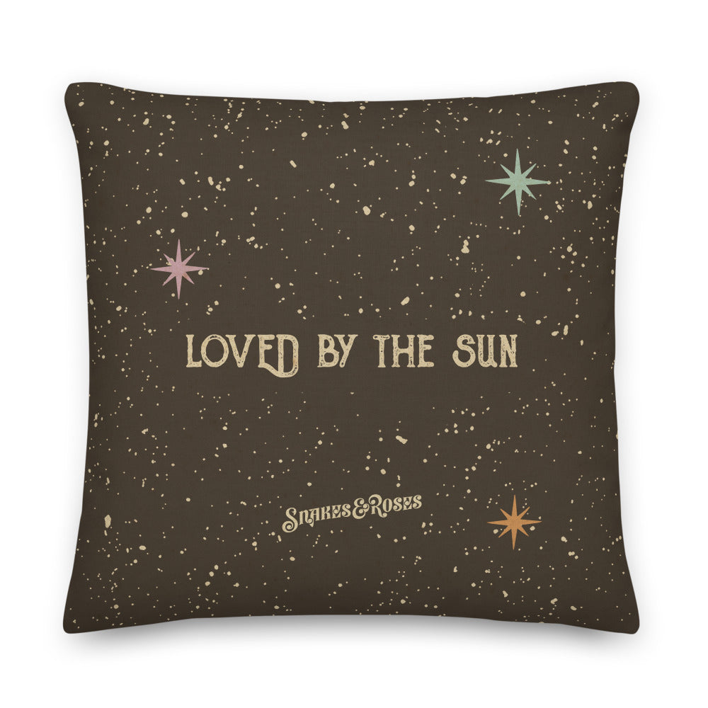 "Loved by the Sun" Premium Pillow