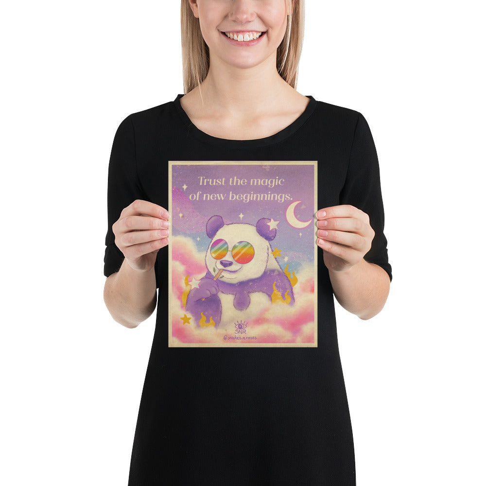 Affirmation Bear Poster